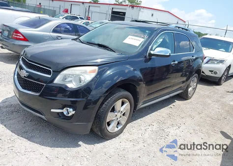 2012 Chevrolet Equinox Ltz z USA, uszkodzony, nr VIN 2GNALFEK8C6133911